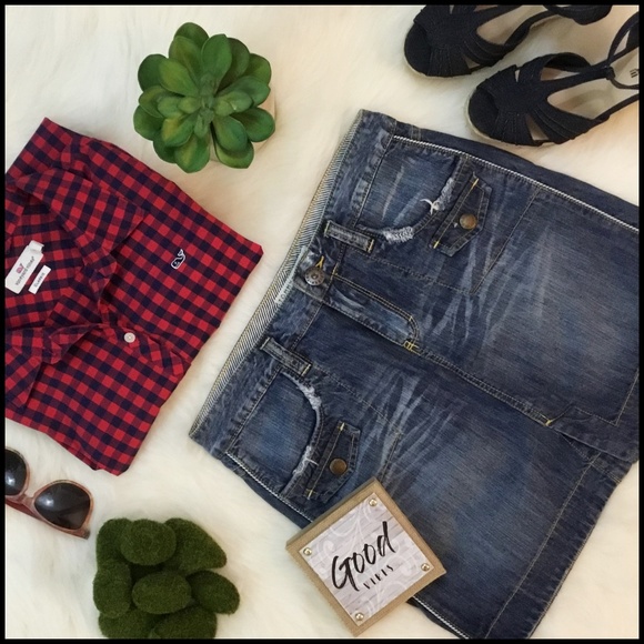 Tommy Hilfiger Denim Jeans Skirt - Picture 9 of 9